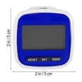 thumbnail image 3 of Digital Step Counter Step Calorie Counter Pedometer Walking Walking Distance Counter, 3 of 3