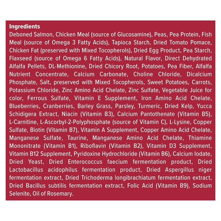 Blue wilderness ingredients sales