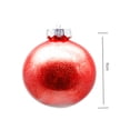 thumbnail image 6 of Sunjoy Tech 30Pcs/Set Christmas Style Hanging Decor Beautiful PET Glitter Festive Touch Hanging Ball Pendant for Home, 6 of 9