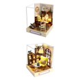 thumbnail image 1 of 2 Muebles de en Miniatura Hechos , Luces LED, Casa de para Niñas, Juguete, 1 of 9