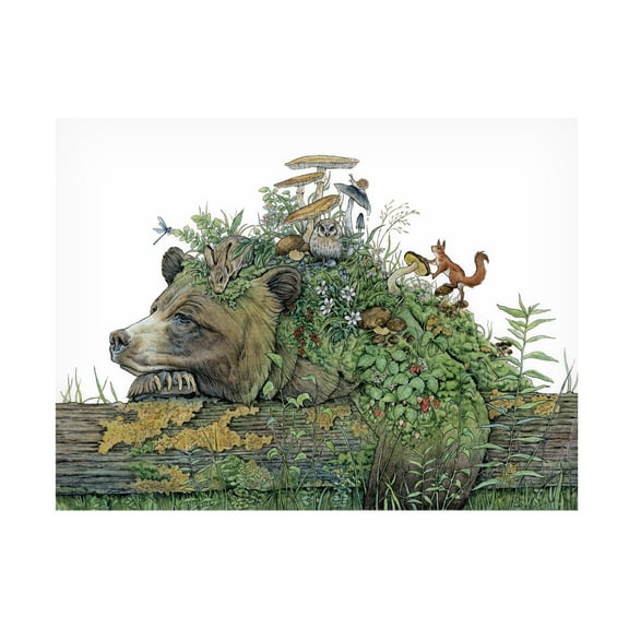 Trademark Fine Art Lea Chaillaud All As One Canvas Wall Art