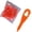 A001- Orange, variant on Lawn Tool Cutting Accessories, Trimmer Blades for Weed Eater, Plastic Cutting Blades, Edger Replacement Blades, 100 Pack 3 Inch Red Replacement Blades for Residential Backyard