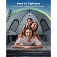 thumbnail image 5 of JOYTUTUS 5.5-5.8Ft Truck Bed Air Mattress with Removable Tailgate Extension with Air Pump&2 Pillows,Black, 5 of 8