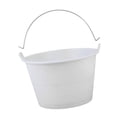 thumbnail image 3 of Cubo de cemento nylon pesado sólido fácil transporte, mango portátil, recipiente de cubo para arena de plantación de agua 18cmx28cm, 3 of 8