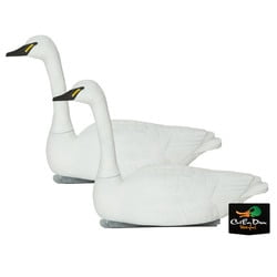 1pc 14'' White Swan Decoy for Hunting & Fishing Floating Swan Bird Scarecrow 