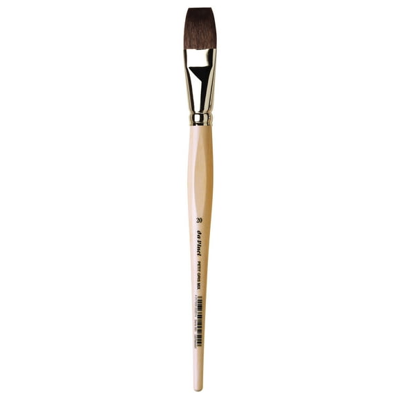 da Vinci Brush Petit Gris Mix Watercolor Brush, Flat, 20