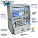 thumbnail image 3 of Máquina de ahorro Dr. STEM Toys Kids Talking ATM digital con calculadora electrónica y caja de seguridad plata, 3 of 3