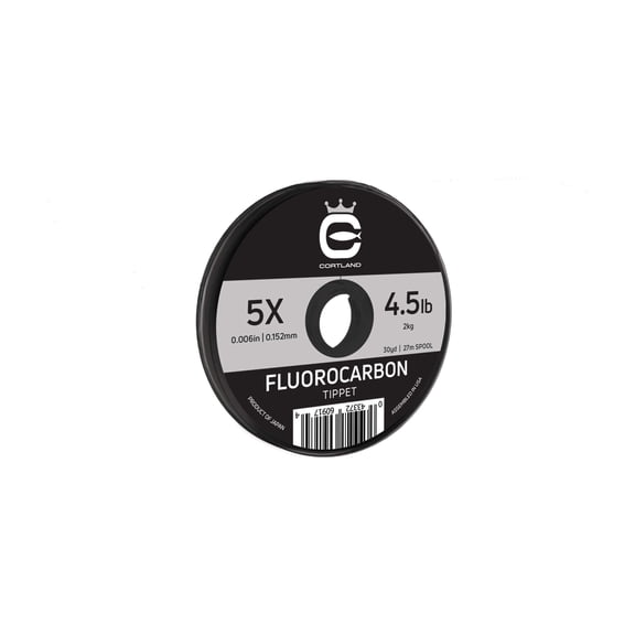 Cortland Fluorocarbon Tippet 30yd - 0X