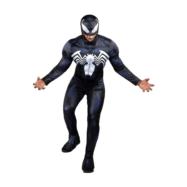 Disfraz Jazwares MARVEL Venom para adulto, talla XL, con máscara desmontable