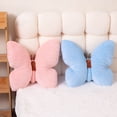 thumbnail image 4 of Almohada de mariposa Injueey Felpa 3D Juegos de cama azul 40cm, 4 of 6