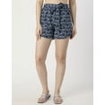thumbnail image 3 of Moomaya Stylish Printed Women's Shorts - Regular Fit Casual Summer Shorts, 3 of 9