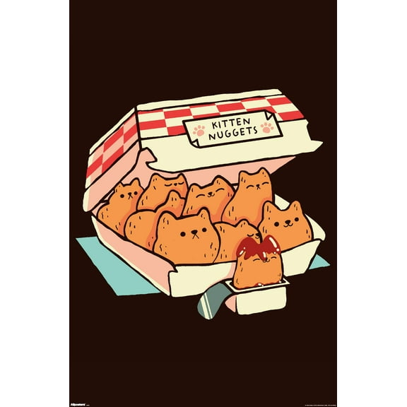 Tobe Fonseca - Kitten Nuggets Wall Poster, 22.375" x 34"