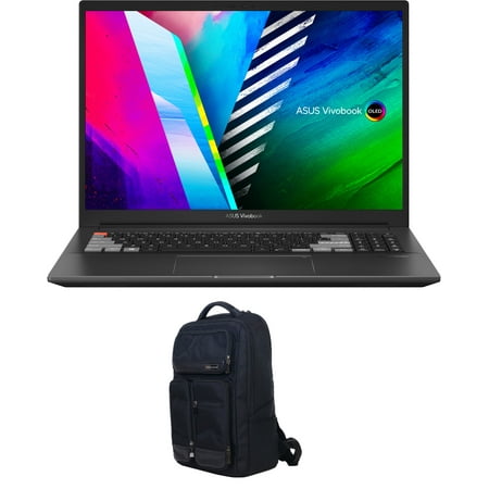 ASUS Vivobook Pro 16X OLED Gaming/Entertainment Laptop (AMD Ryzen 7 5800H 8-Core, 16.0in 60Hz 4K (3840x2400), GeForce RTX 3050 Ti, 16GB RAM, Win 11 Home) with Atlas Backpack
