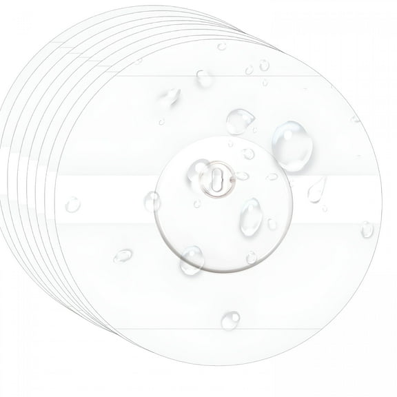 QARUN Waterproof Sensor Covers for Libre 3,55 Pack Freestyle libre 3 Adhesive Patches,Transparent CGM Overpatch Tape Lasting to 14 Days-Without Hole