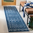 thumbnail image 2 of SAFAVIEH Tulum Ronald Oriental Runner Rug, Navy/Ivory, 2' x 15', 2 of 7