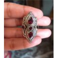 thumbnail image 3 of HOOUN Vintage Women 925 Silver Jewelry Cubic Zirconia Rings Wedding Ring Size 6-10-7-Style 1, 3 of 8