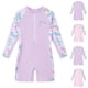 thumbnail image 5 of Odeerbi 2-12 Años Traje de Baño de Una Pieza Para Niñas Traje de Baño Con Cremallera Traje de Baño Hawaiano de Manga Corta Traje de Baño Con Cremallera, 5 of 5