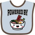 thumbnail image 3 of Inktastic Powered by Ramen Cute Noodles Boys or Girls Baby Bib, 3 of 4