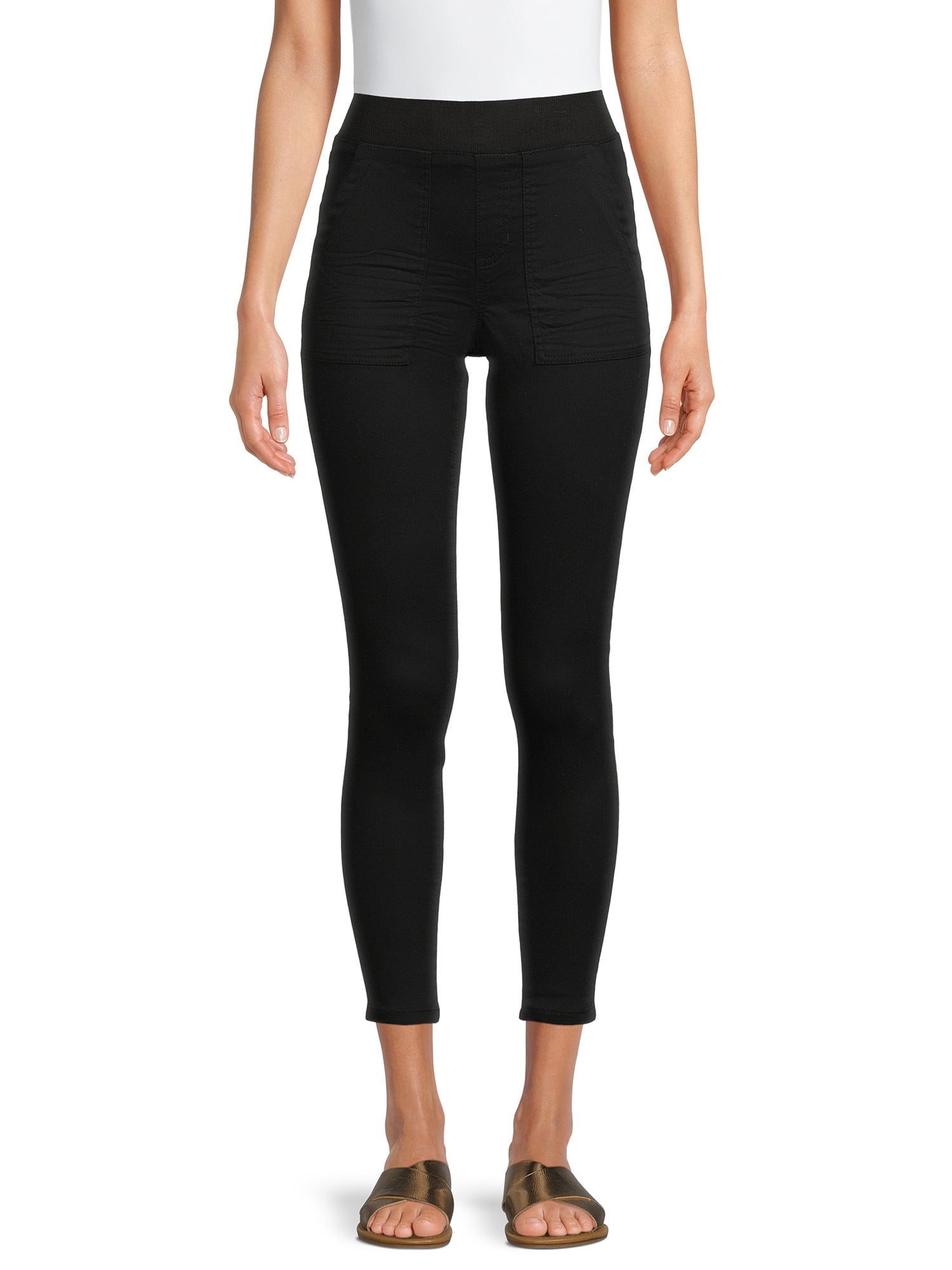 No Boundaries Juniors' Ponte Knit 