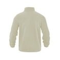 thumbnail image 2 of Alivor Men's Fleece Lined Woolen Zippered Long-Sleeved Padded Collar Winter Pullover S-3XL, 2 of 6