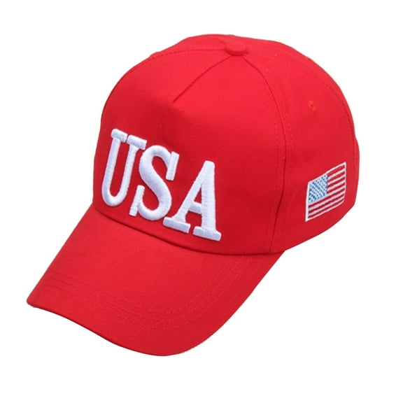DQRPSEETB Ball Cap Male Female Neutral Summer America Flag Baseball Caps Corduroy Hat Visors Gym Cap