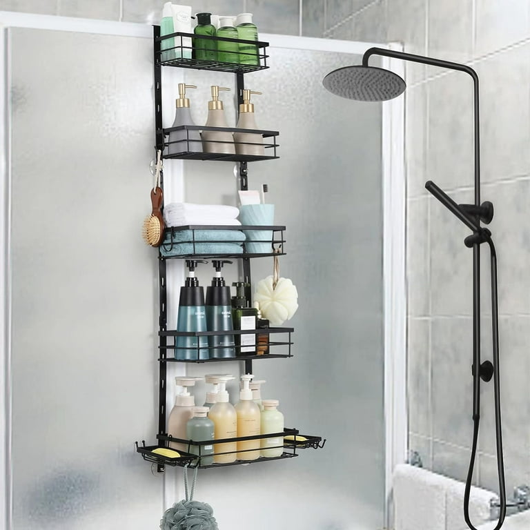How do I get my shower caddy to stop falling/sliding onto my