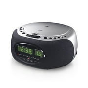 Durabrand CD Player & Clock Radio, Silver
