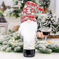 thumbnail image 3 of Muñeca de champán navideña | Tapón de botella de champán con decoración navideña | Bolsa de regalo de vino reutilizable | Ambiente Festivo Decoración Grand Cadea, 3 of 5