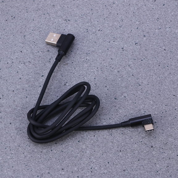 YUNLIGHTS USB Type-C Fast Charging Cable Black, Soft Flexible TPE Material Compatible with Phones and USB Power Adapters