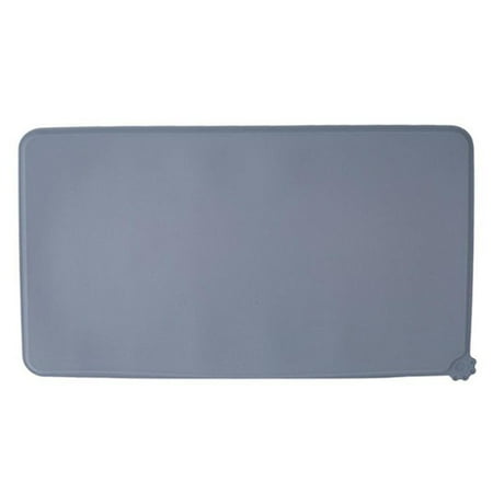 

Waterproof And Non-slip Silicone Pet Placemat Food Pan Mat With Border