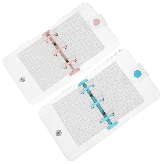 2 Sets Buckled Notepad Lovely Diary Notebook Small Journal Pocket Mini Notebooks