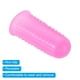 thumbnail image 4 of Protector de punta de dedo de silicona Uxcell, cubre dedales de goma, rosa, tamaño mediano, paquete de 10, 4 of 5
