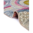 thumbnail image 4 of Unique Loom Outdoor Modern Collection Area Rug - Brio (10' Square Multi/Blue), 4 of 7