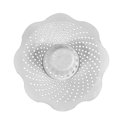 thumbnail image 2 of DANCO Bathtub Drain Hair Catcher Snare and Strainer, White, 3-Pack (10876), 2 of 5