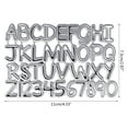 thumbnail image 7 of Alphabet Number Metal Die Cuts Cutting Dies Cut Stencils for DIY Embossing Paper, 7 of 7