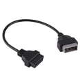 thumbnail image 3 of Cable Adaptador OBD2 Cable Adaptador de Diagnóstico de 14 Pines a 16 Pines Apto para Conector de Enlace de Datos de 14 Pines DLC 40 Cm 157 Pulgadas de Largo ANGGREK Otros, 3 of 8