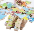 60 Piece Wooden Jigsaw Puzzle in an Box Merry Christmas Xmas Santa