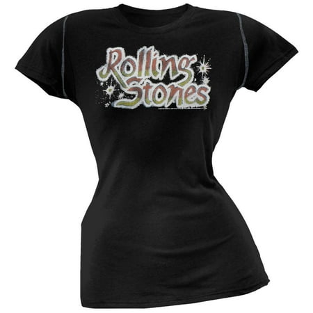 - Rolling Stones - Tattoo You Juniors Black T-Shirt