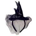 thumbnail image 3 of Diadema de Halloween jinwen Sombrero de bruja negro sombreros de cosplay, 3 of 8