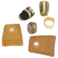 thumbnail image 3 of Kit de dedal de costura, accesorios de bordado, Protector de trabajo hecho a mano, bricolaje, 3 of 14