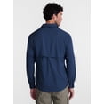 thumbnail image 3 of Ozark Trail Men's Fishing Shirt with Long Sleeves, Sizes S-4XLT, 3 of 5