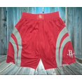 thumbnail image 1 of Rockets Retro Full Embroidered Zipper Pocket Shorts Basketball Embroidered Shorts Shorts Copy Player Name Jersey, 1 of 2