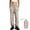 Khaki, variant on APEXFWDT Women's Packable Rain Pants Lightweight Nylon Waterproof Hiking Fishing Pants Elastic Waist Casual Pant for Outdoor,L,Beige