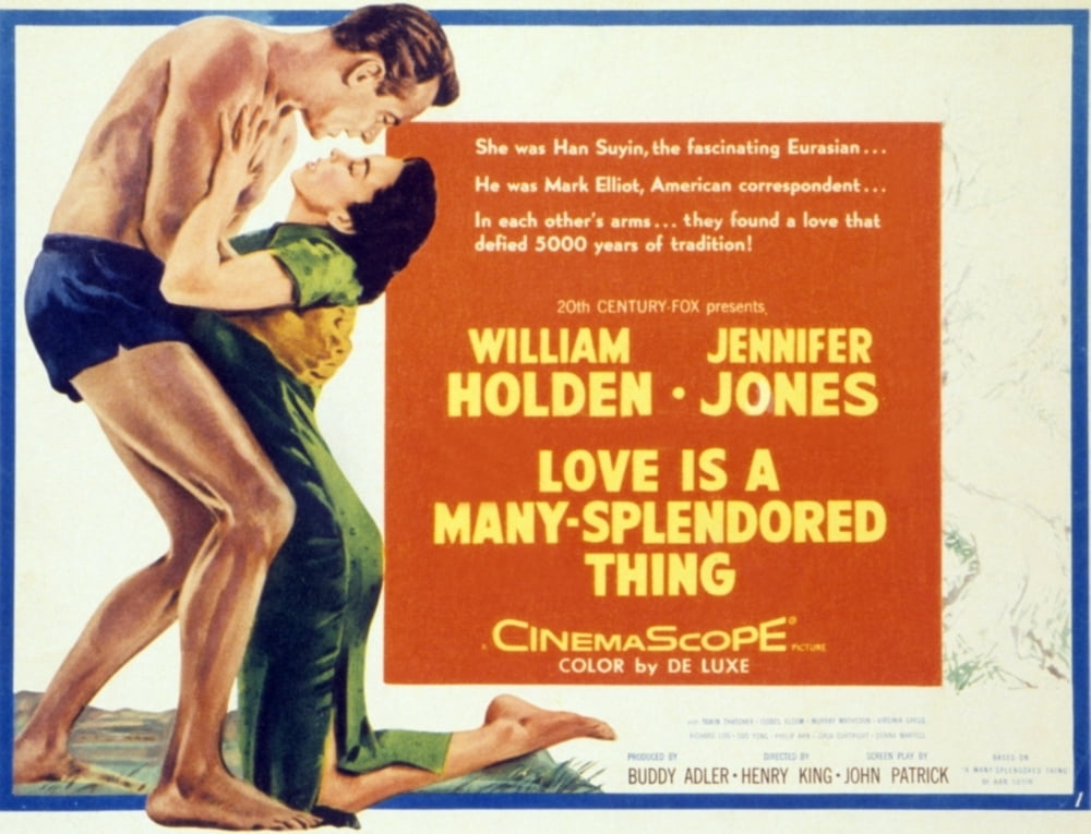 Love Is A Many Splendored Thing Movie Poster Masterprint 28 X 22 Walmart Com Walmart Com