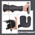 thumbnail image 2 of MasteelfCA 1 Set of Professional Arm Guard Portable Finger Protector Convenient Archery Equipment, 2 of 9
