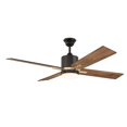 thumbnail image 2 of Craftmade  52" Teana Ceiling Fan - Flat Black/Satin Brass, 2 of 22