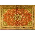 thumbnail image 1 of Ahgly Company Indoor Rectangle Persian Yellow Traditional Area Rugs, 4' x 6', 1 of 4