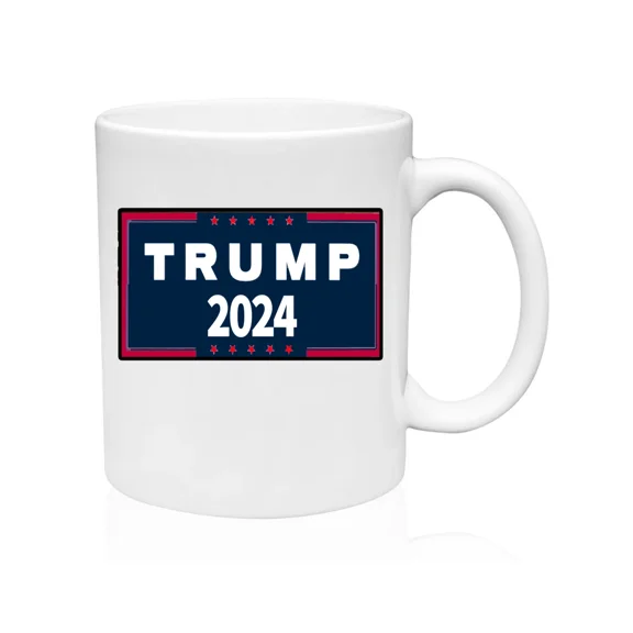 Trump 2024 Make America Great Again Ceramic Standard Coffee Mug Cup 11Oz