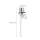 thumbnail image 2 of SHOWERORO De Descarga Lateral Para De Inodoro Compatible Fácil Color Plata, 2 of 7