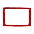 thumbnail image 2 of Real Bright Soft Car Interior Carbon Fiber Sticker DecorationFor Mercedes Benz CLA GLA Red Carbon Fiber Display(8-inch) Surround CoverAuto Car Protection Interior Accessories, 2 of 8